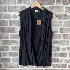 NWT / HELLO NITE! / BLACK SCOOP NECK TANK TOP / SMALL